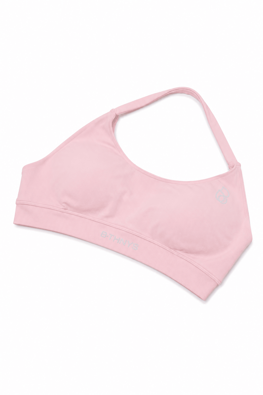 B•THNYS Active Sculpt™ Seamless Medium Support Sports Bra – Soft Rose (Pink) - B•THNYS