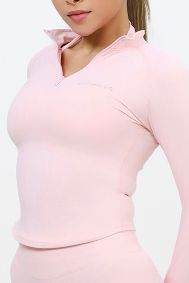 B•THNYS Active Sculpt™ Seamless Zip Jacket – Black Eclipse - B•THNYS