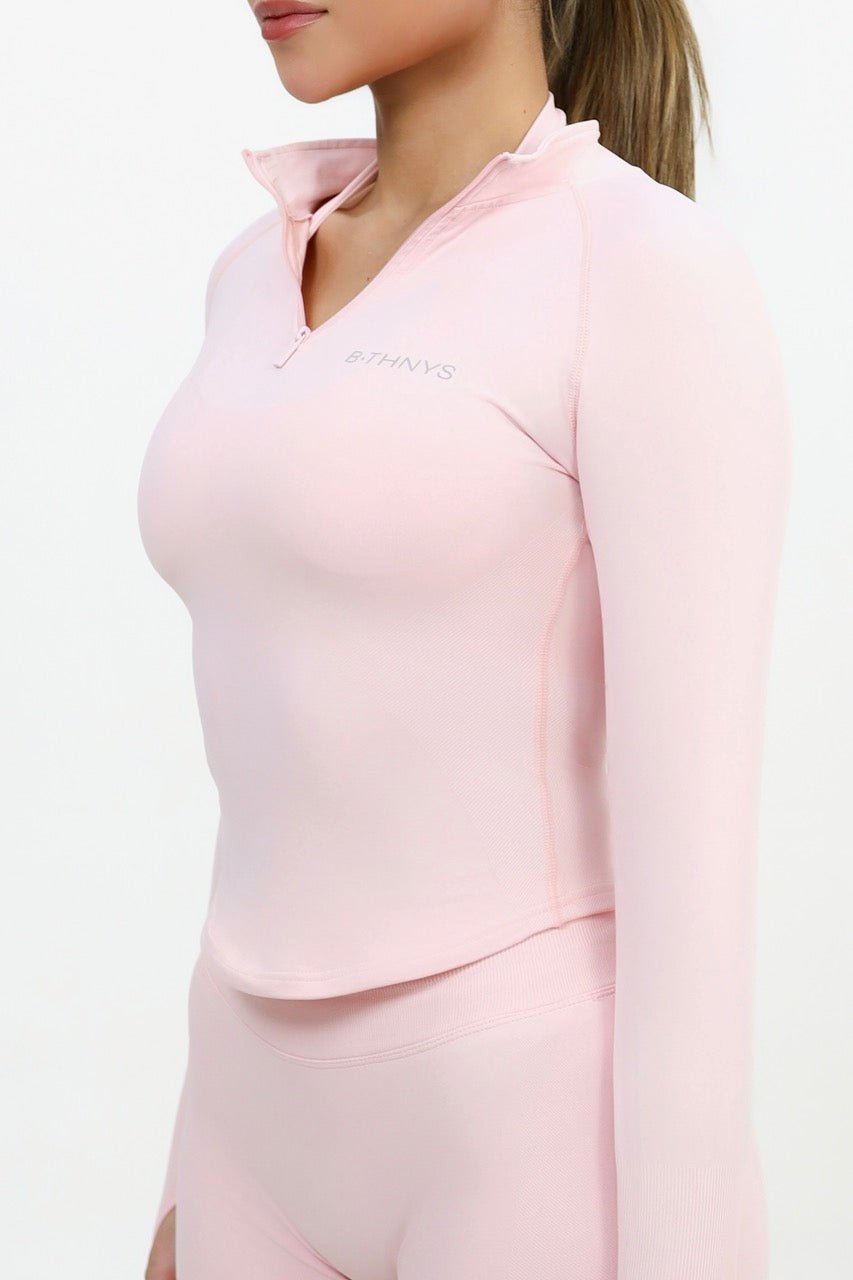 B•THNYS Active Sculpt™ Seamless Zip Jacket – Black Eclipse - B•THNYS