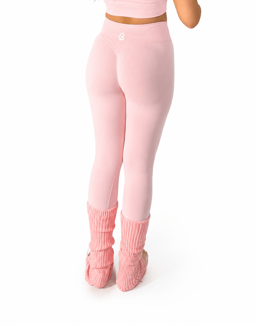 B•THNYS Active Sculpt™ High-Waisted Seamless Scrunch Legging – Black Eclipse (Black) - B•THNYS